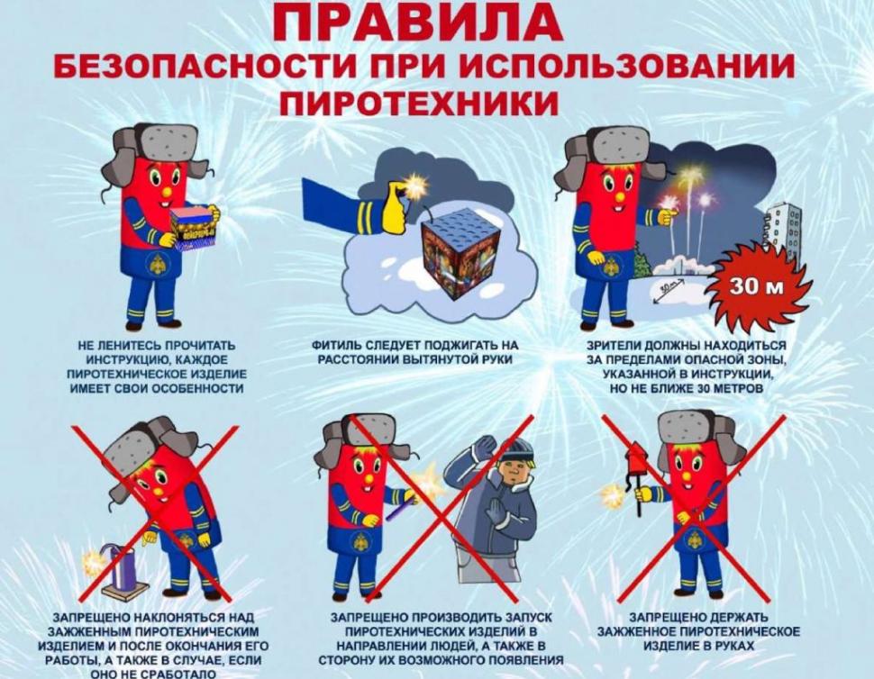 Профилактическая беседа " Меры безопасности при использовании пиротехнических изделий".