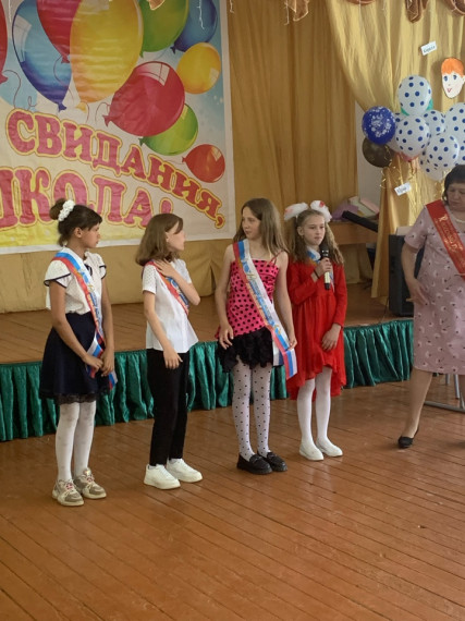 Выпускной в начальной школе.